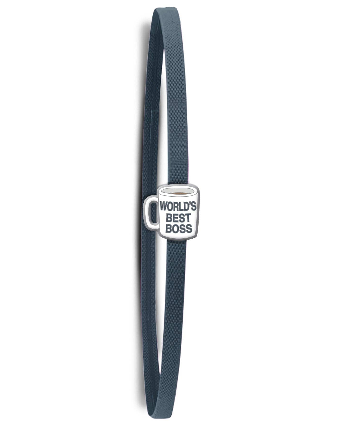 The Office: World's Best Boss Enamel Charm Bookmark