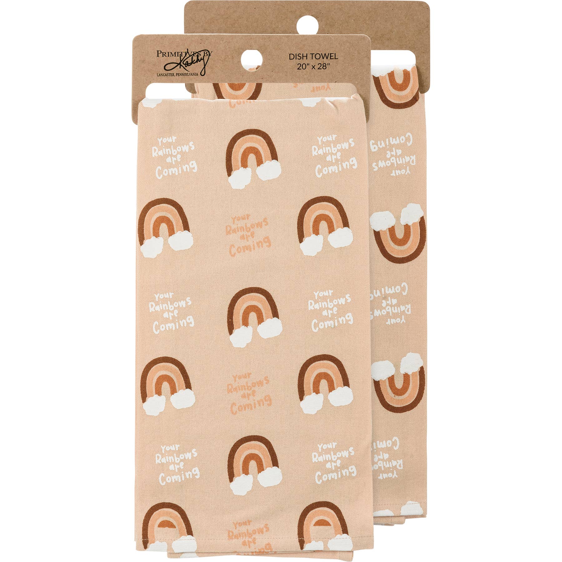 Your Rainbows Are Coming Kitchen Towel