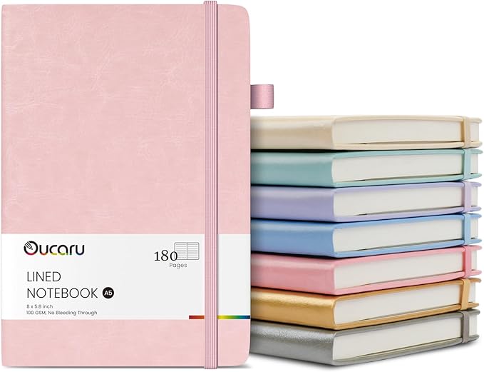A5 Lined Journal Notebook