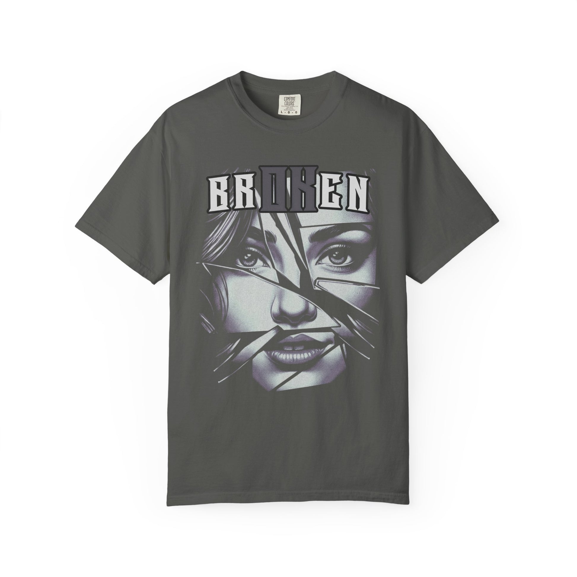 Broken V1 - Mono - Unisex T-shirt - Cliff's Pick Of The Month