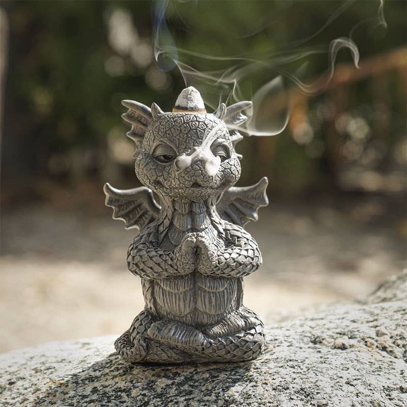 Dragon Yoga Backflow Incense Figurine