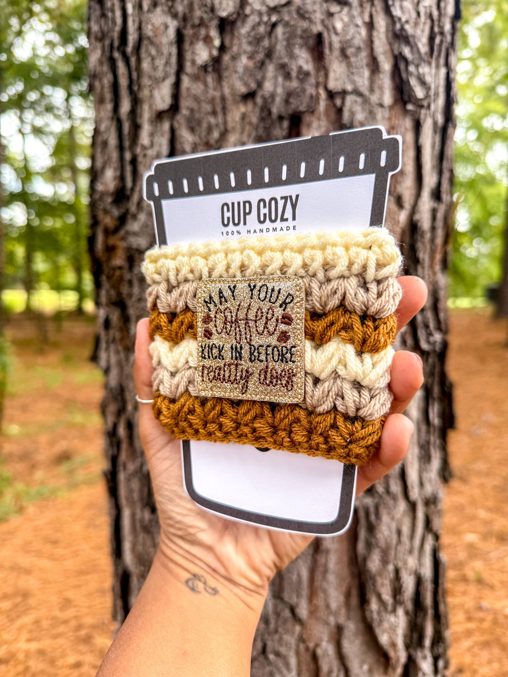 May Your Coffee Kick In Before Reality Does Cozy / Coffee