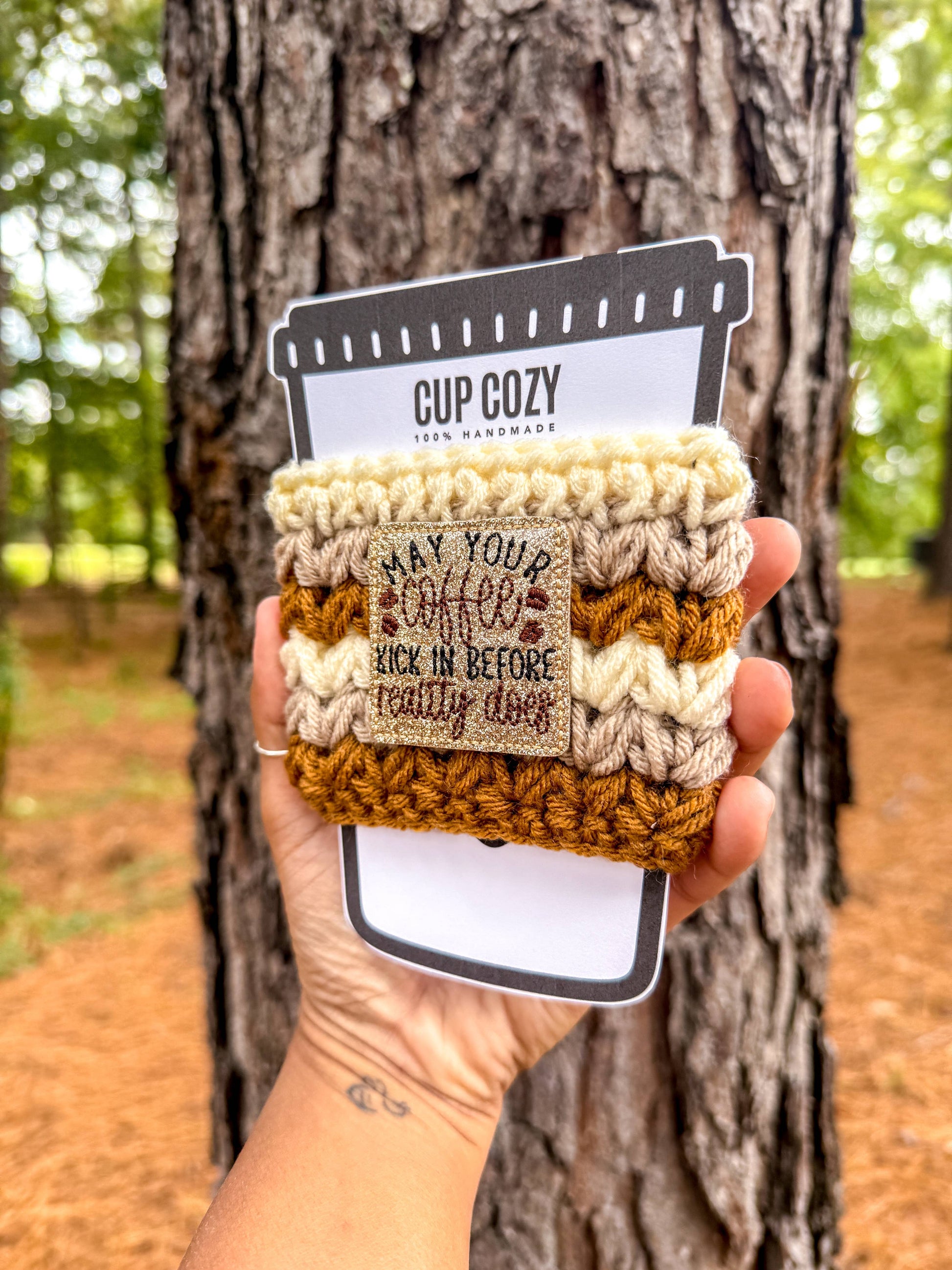 May Your Coffee Kick In Before Reality Does Cozy / Coffee