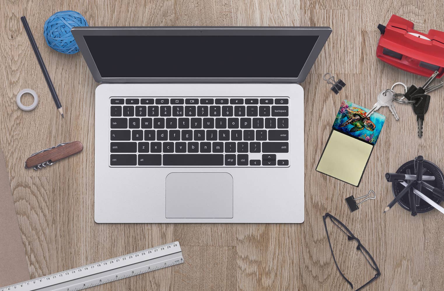 Loggerhead Sea Turtle Sticky Note Holder DAC2809