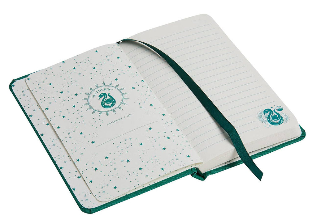 Harry Potter: Slytherin Constellation Ruled Pocket Journal