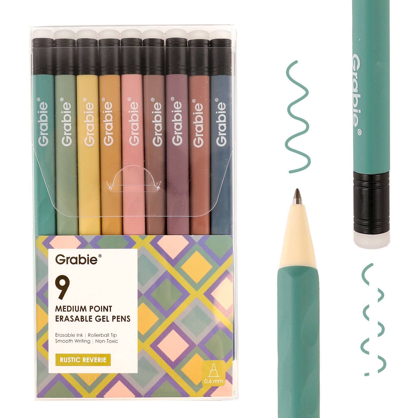 Medium Point Erasable Gel Pen Set
