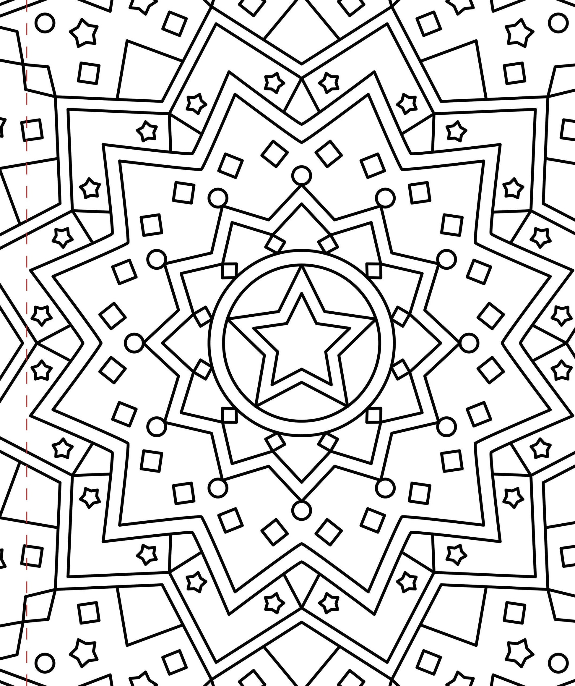 Large Print Coloring Book - Mindfulness