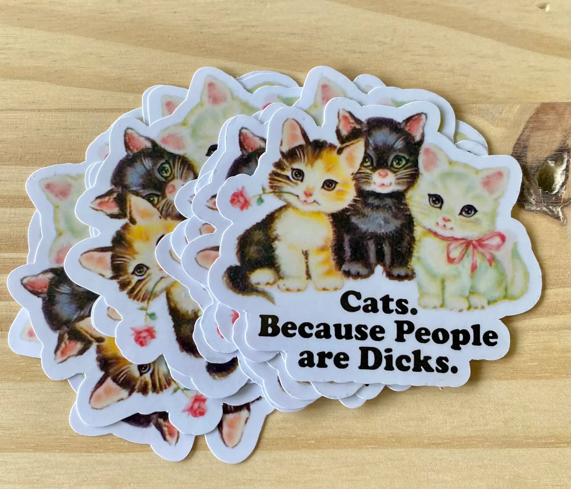 "Cats, Because People are Dicks"