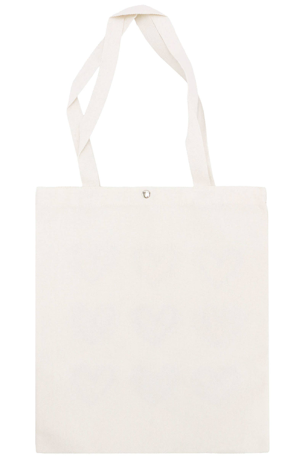 Variety Heart Snap Button Tall Canvas Tote Bag