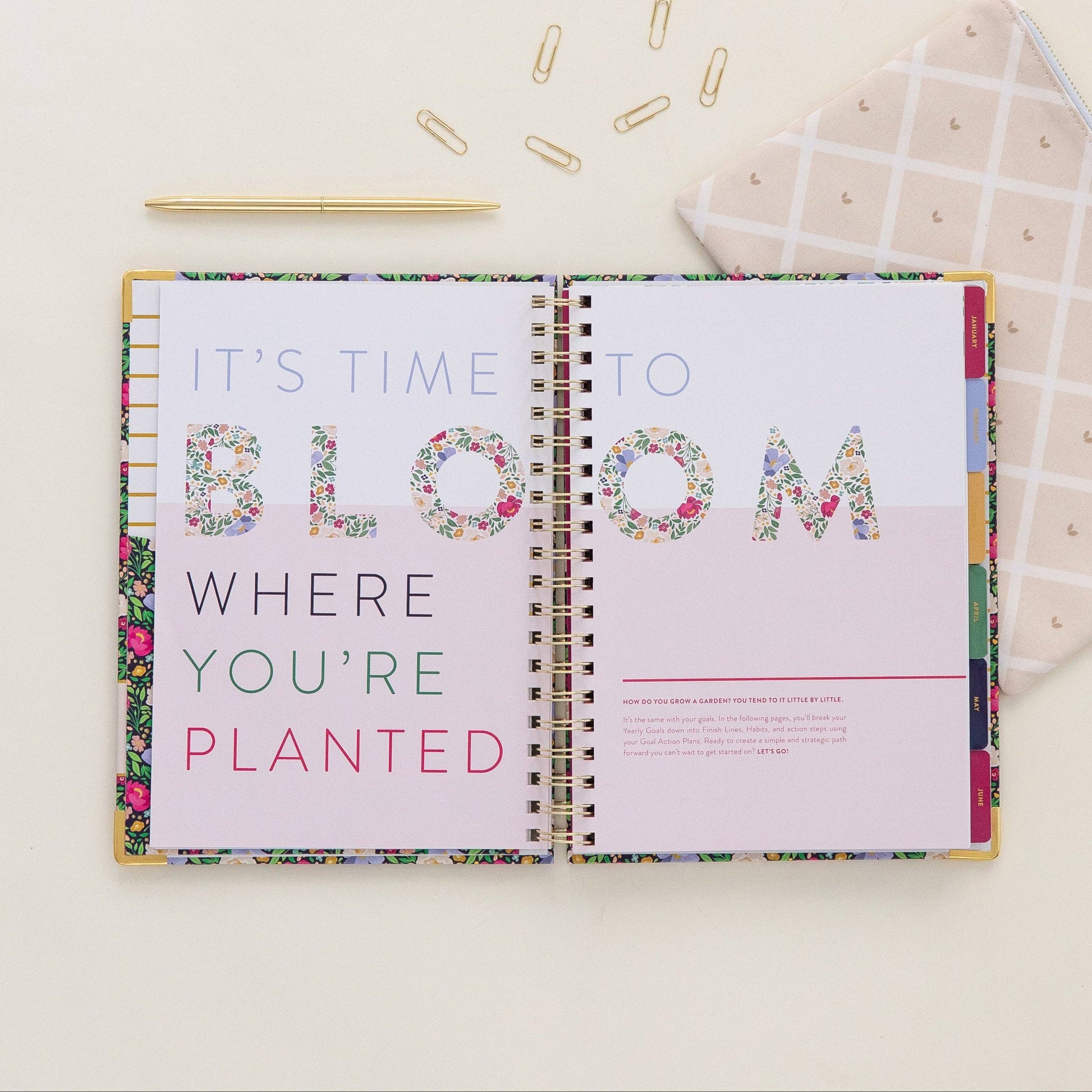 2026 One-Year PowerSheets® Goal Planner | Leaf