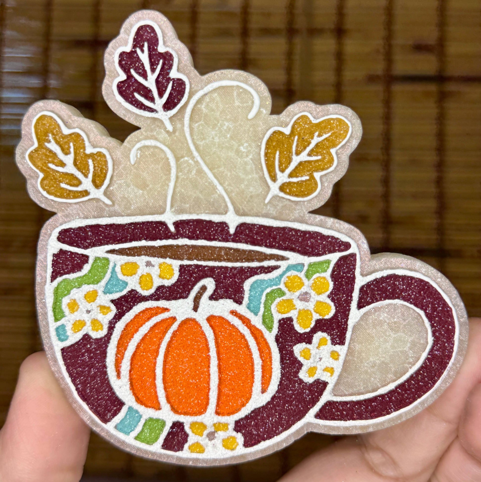 Fall Pumpkin Coffee Cup Freshie | Car Air Freshener | Fall 