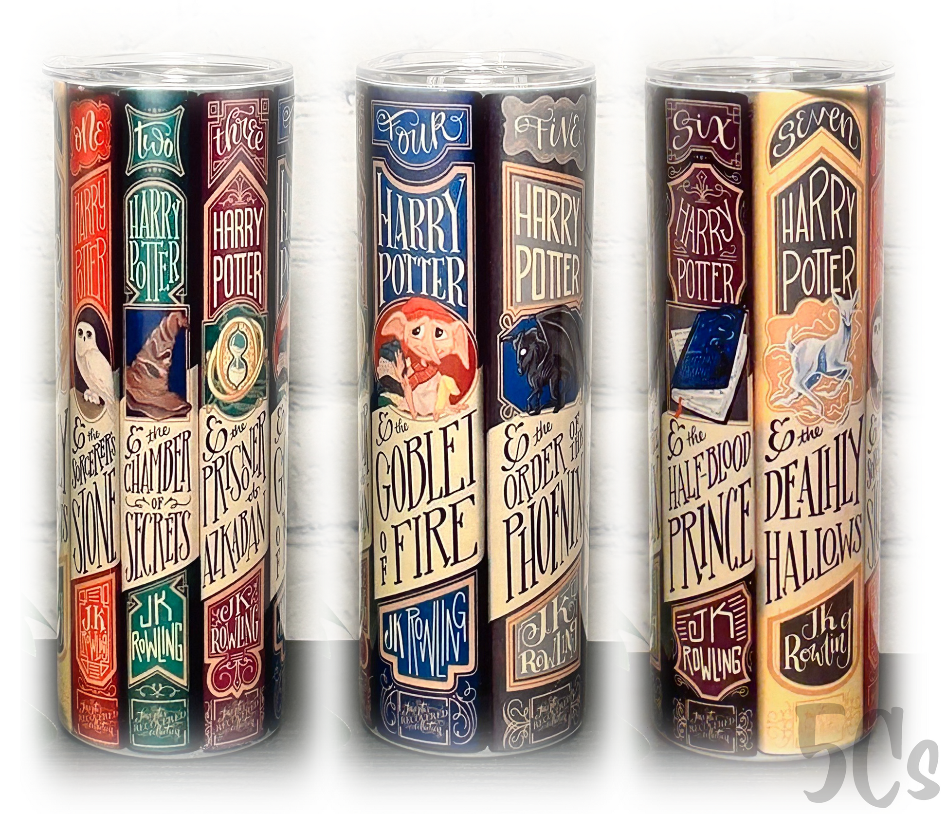 Wizarding Book Spines Tumbler