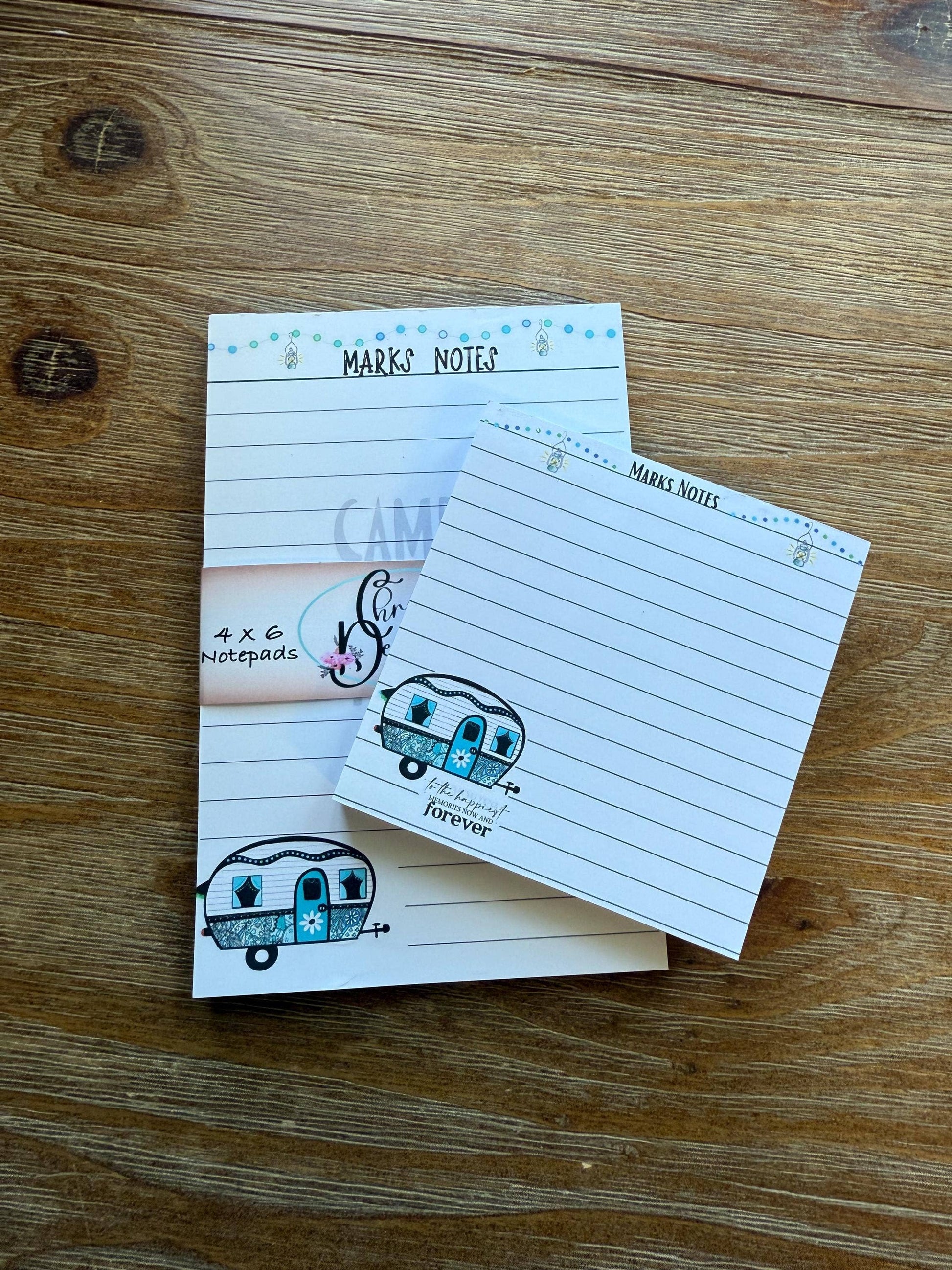 Camping Notepad for Stationery Lovers - Make Memories Outdoors