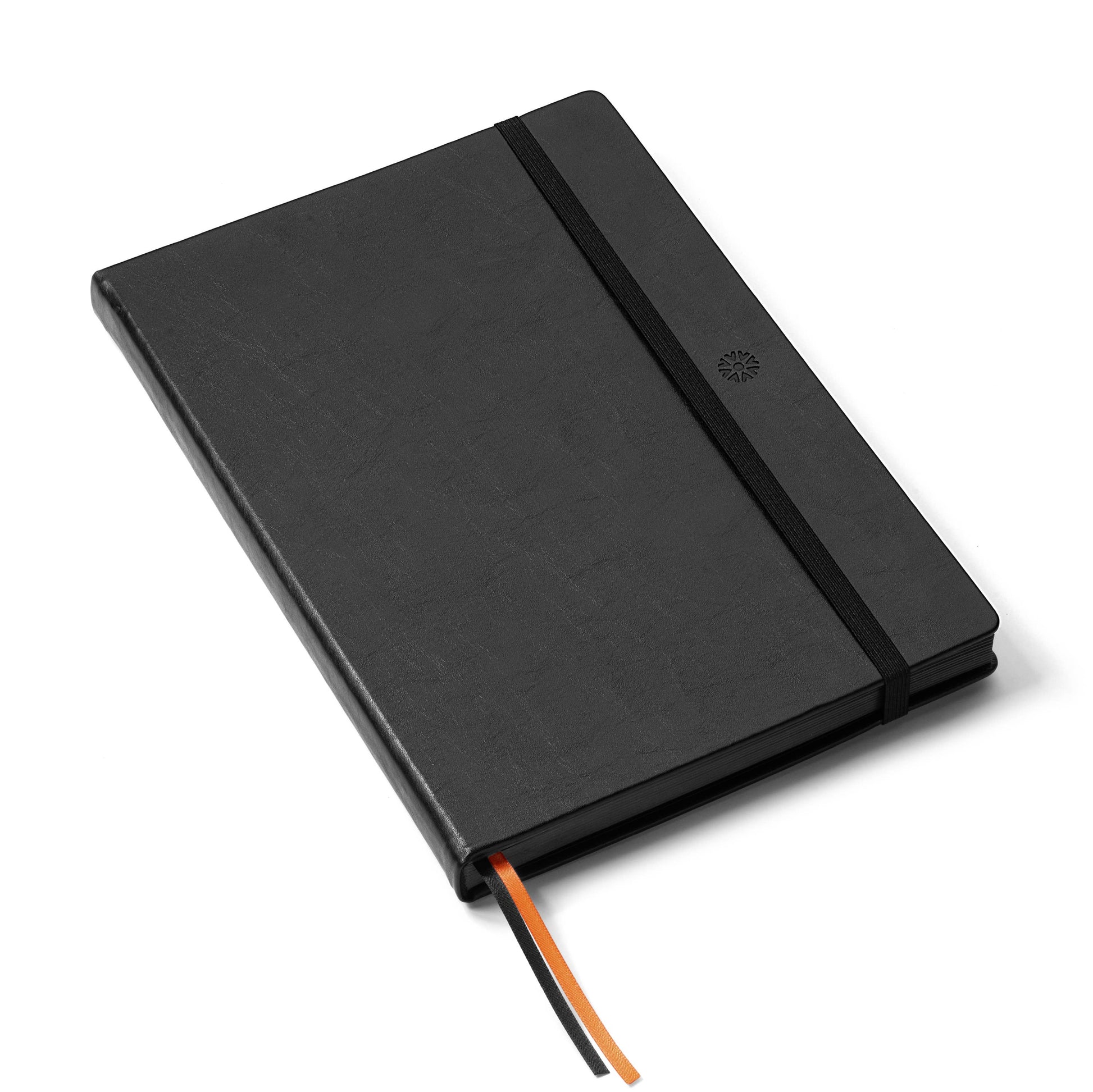 Pitch Black Dotted Journal | All Black Paper Notebook