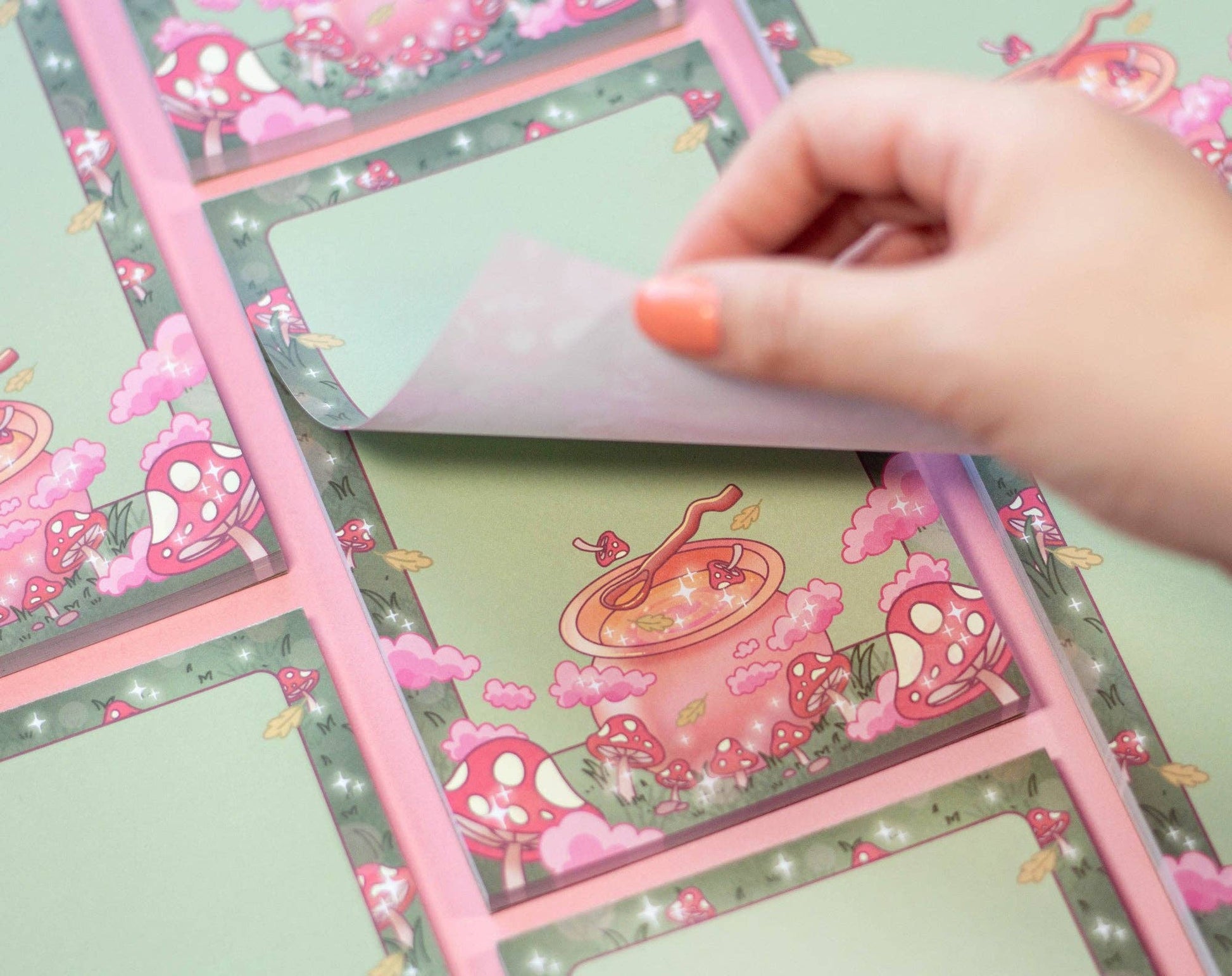 Mushroom Cottagecore Notepad