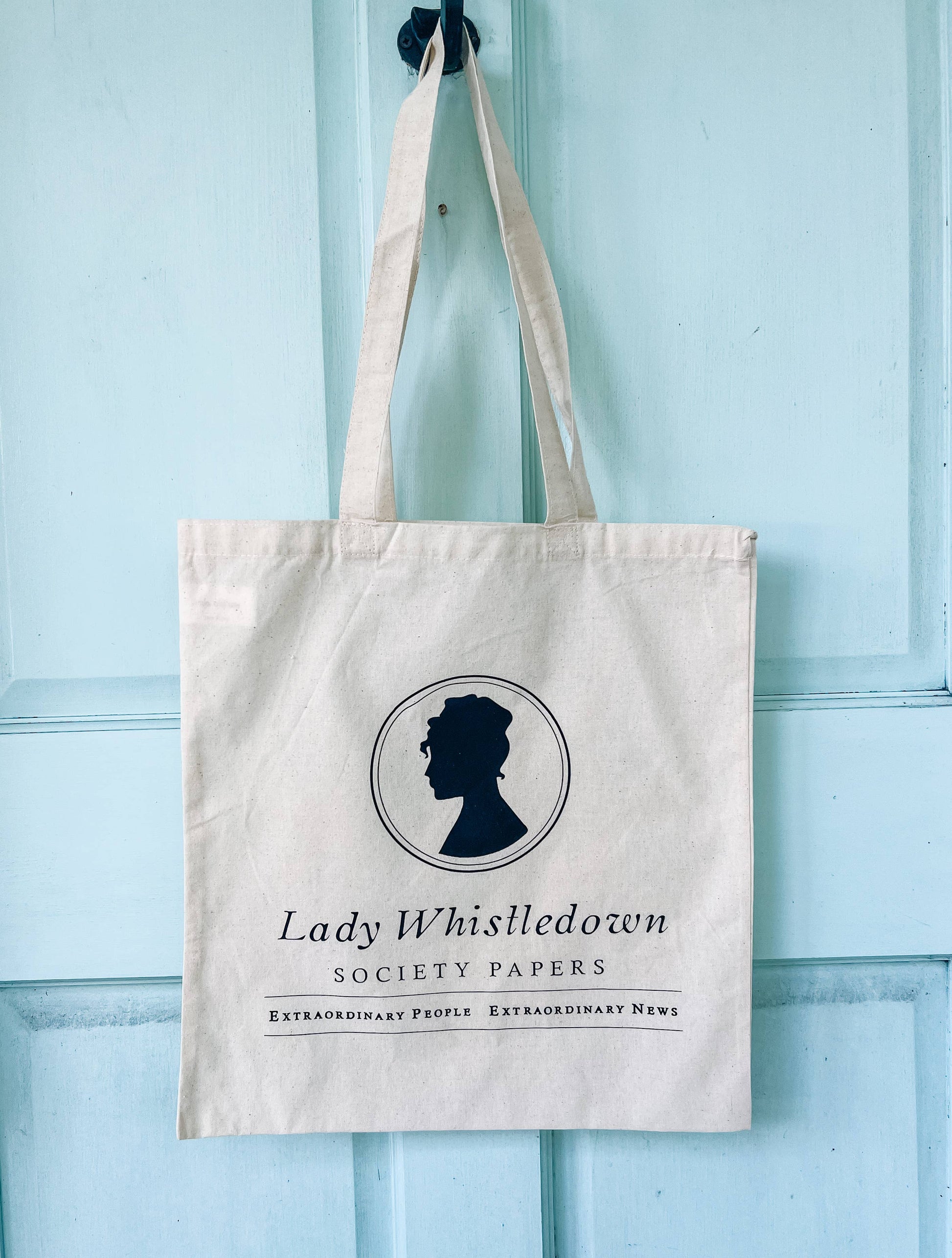 Lady Whistledown - Bridgerton Canvas Tote Bag