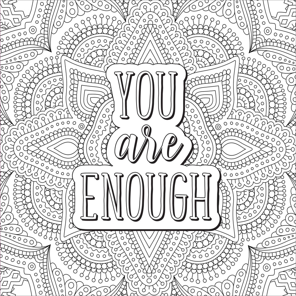 Self Care Artist's Coloring Book