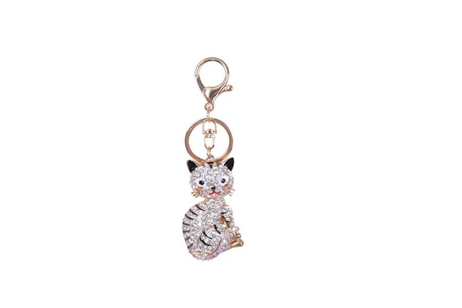 Ladies Cat Shaped Fashion Key Chain