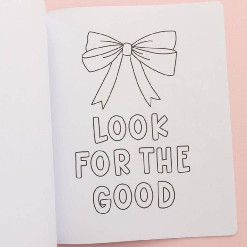 Bows & Blooms Coloring Book