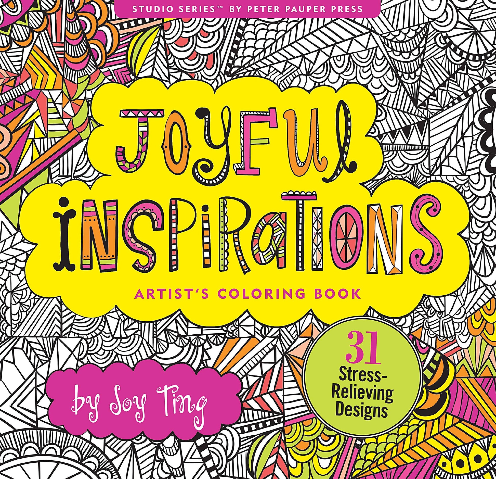 Joyful Inspirations Artist's Coloring Book