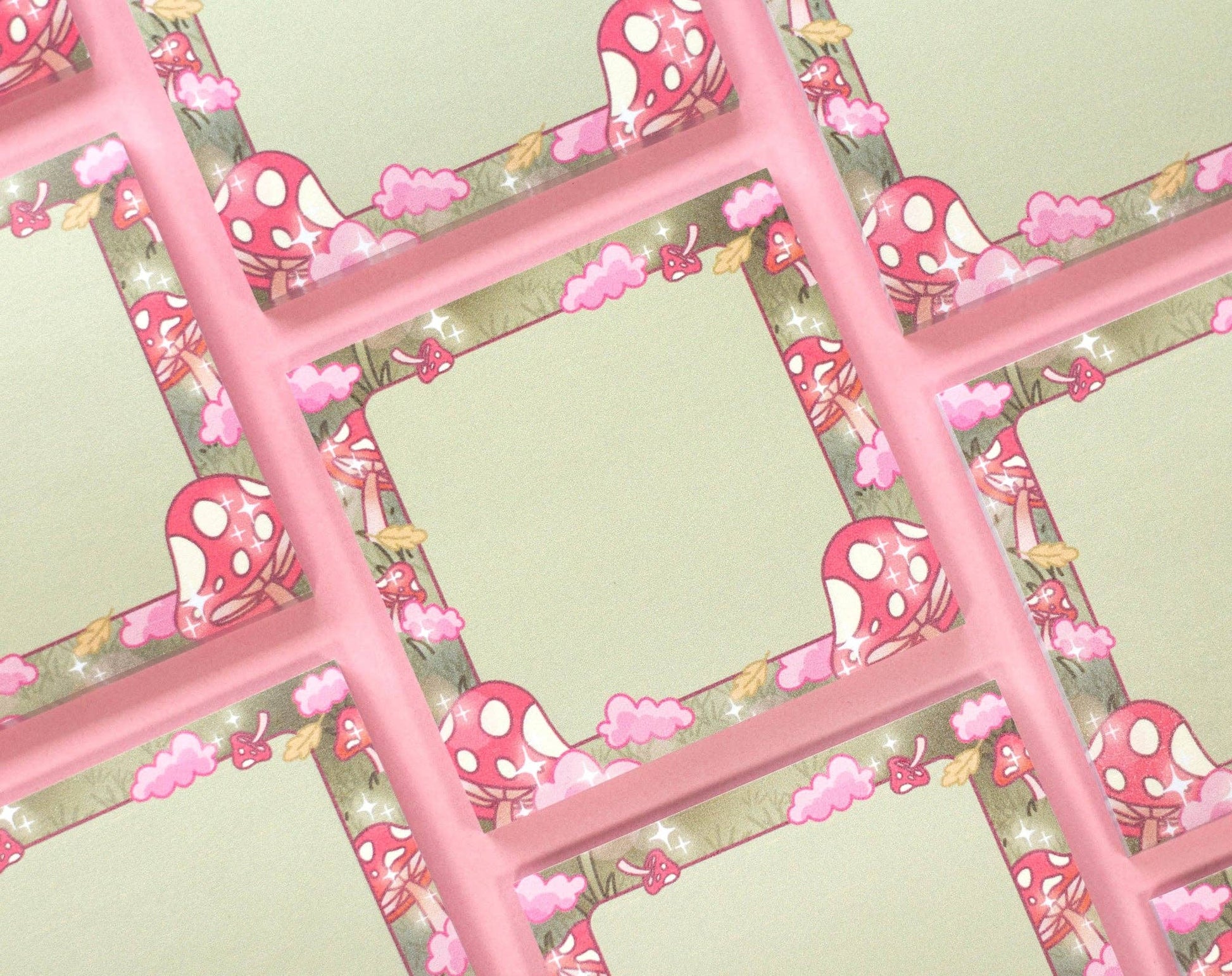 Mushroom Cottagecore Sticky Notes