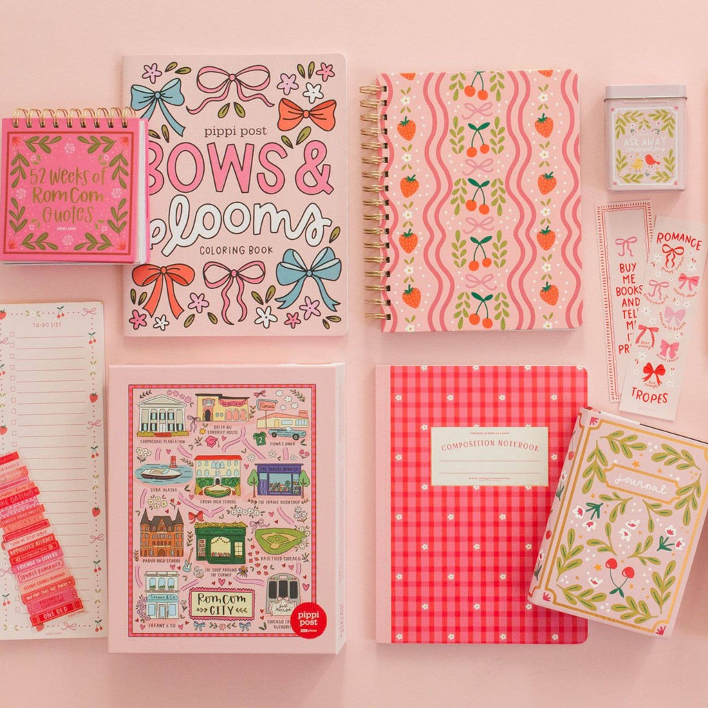 Bows & Blooms Coloring Book