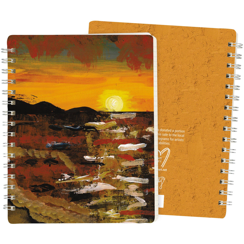 Sunset Spiral Notebook