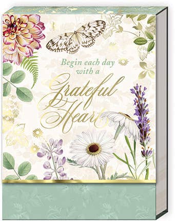 Punch Studio Pocket Notepad -GRATEFUL HEART