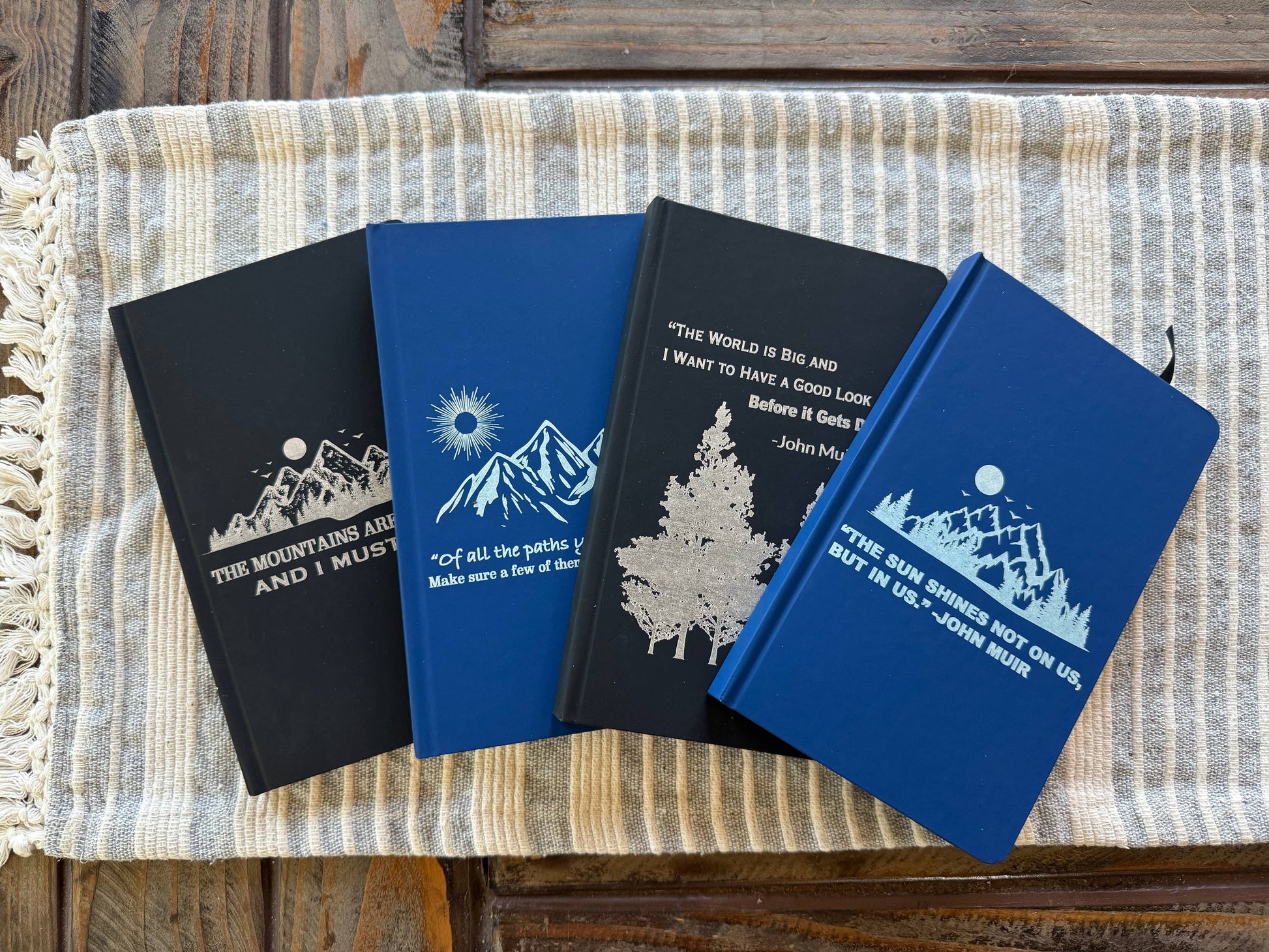 Mountains are Calling Journal, Hardcover John Muir