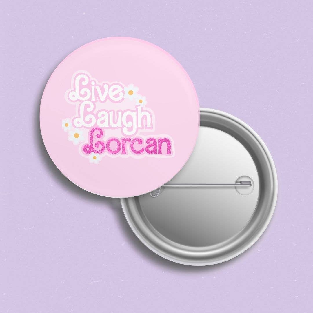 Throne of Glass Live Laugh Lorcan Pin