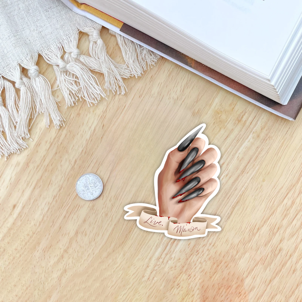Throne of Glass Live Manon Sticker
