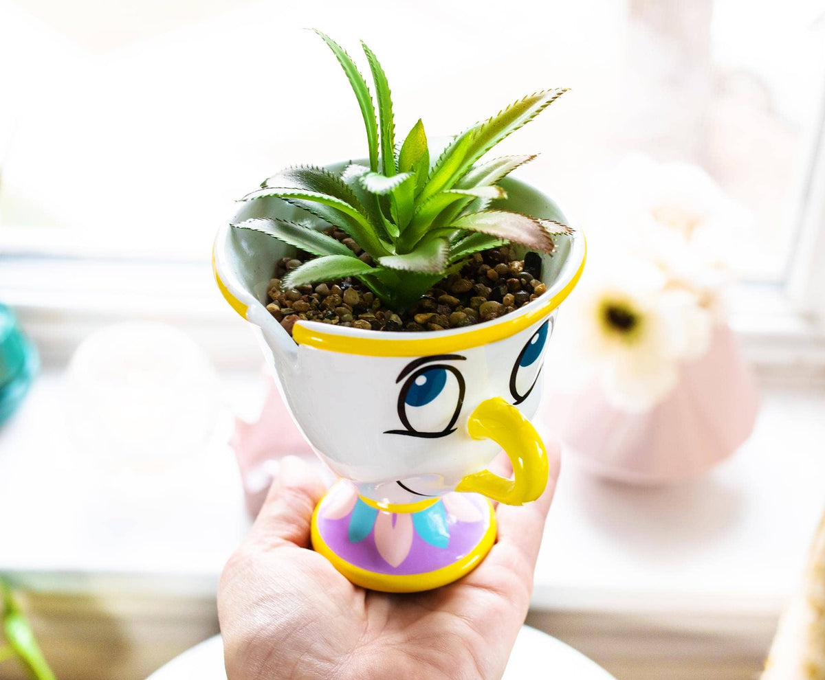 Disney Beauty and the Beast Chip Mini Planter