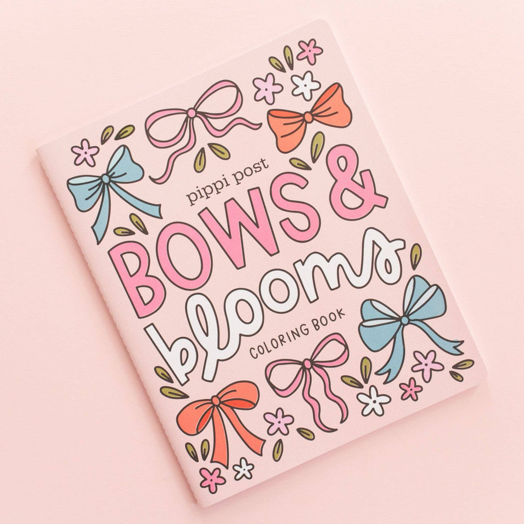 Bows & Blooms Coloring Book