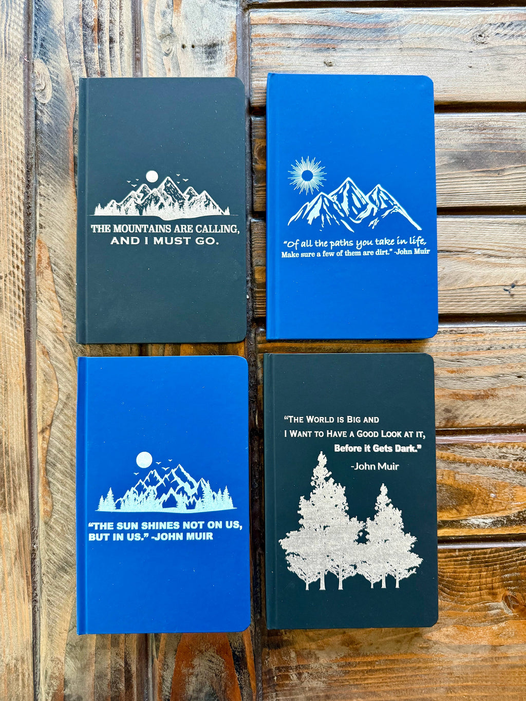 The World Is Big, Hardcover Journal John Muir