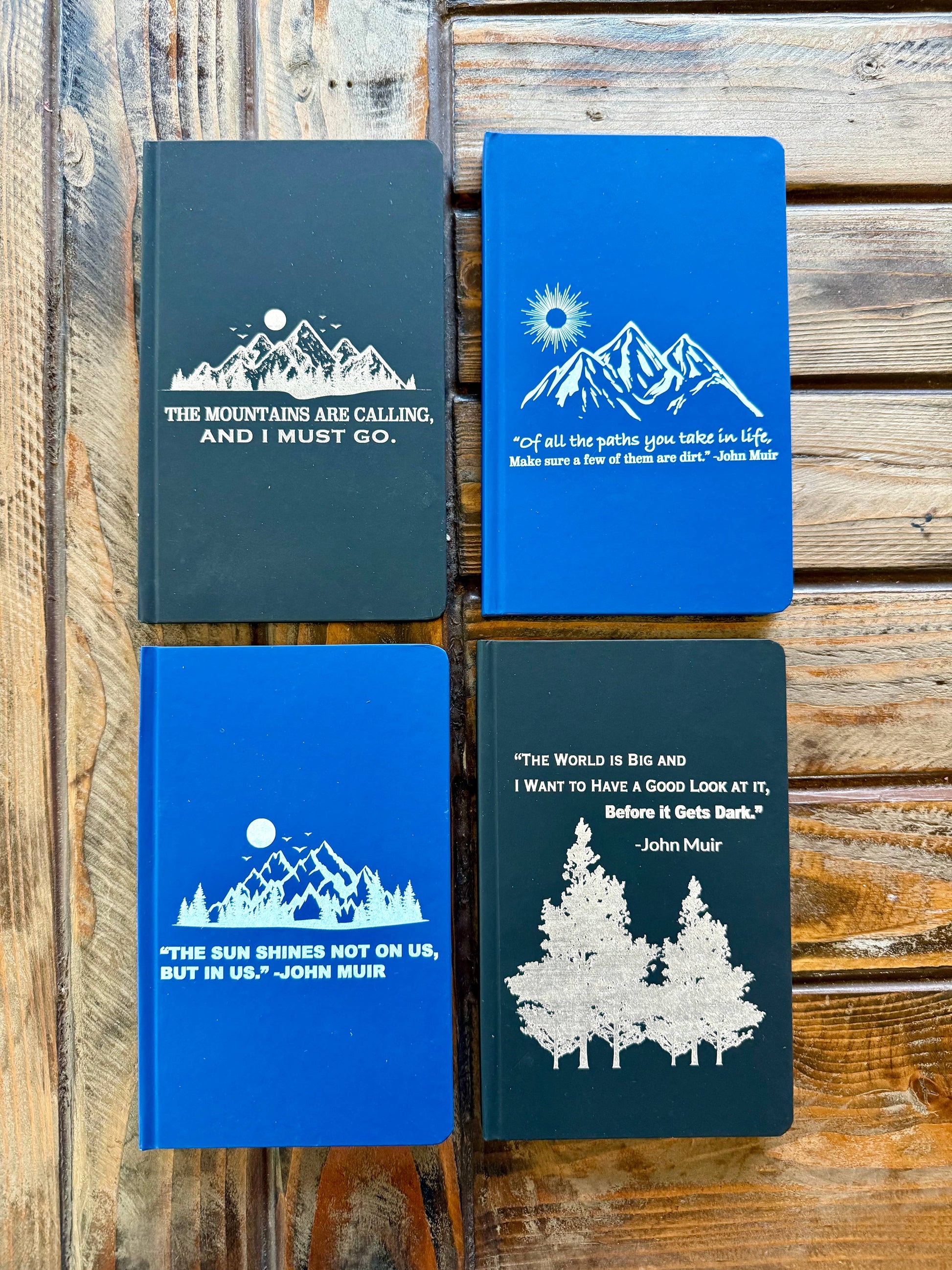 The World Is Big, Hardcover Journal John Muir