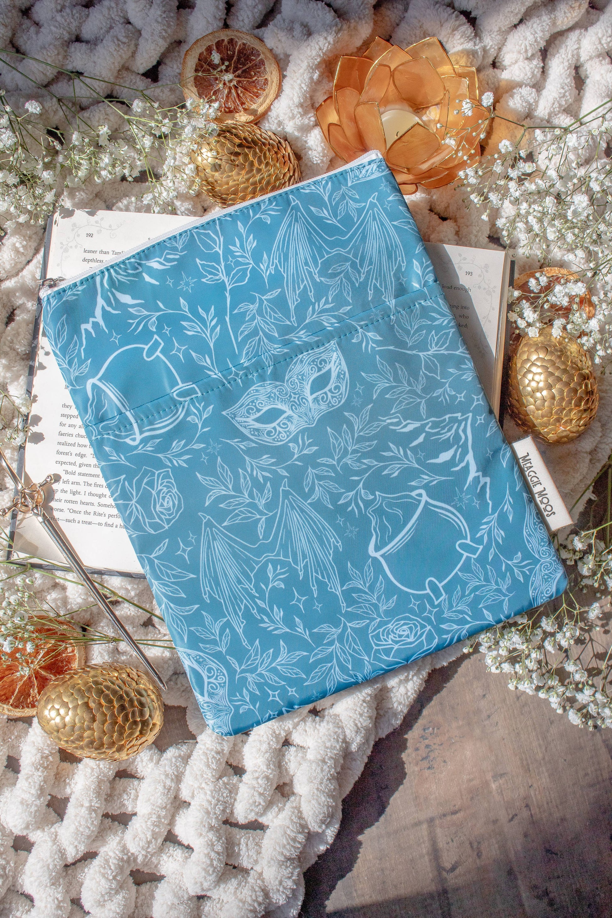 Water-Resistant Book / Tablet Sleeve | ACOTAR Starlight