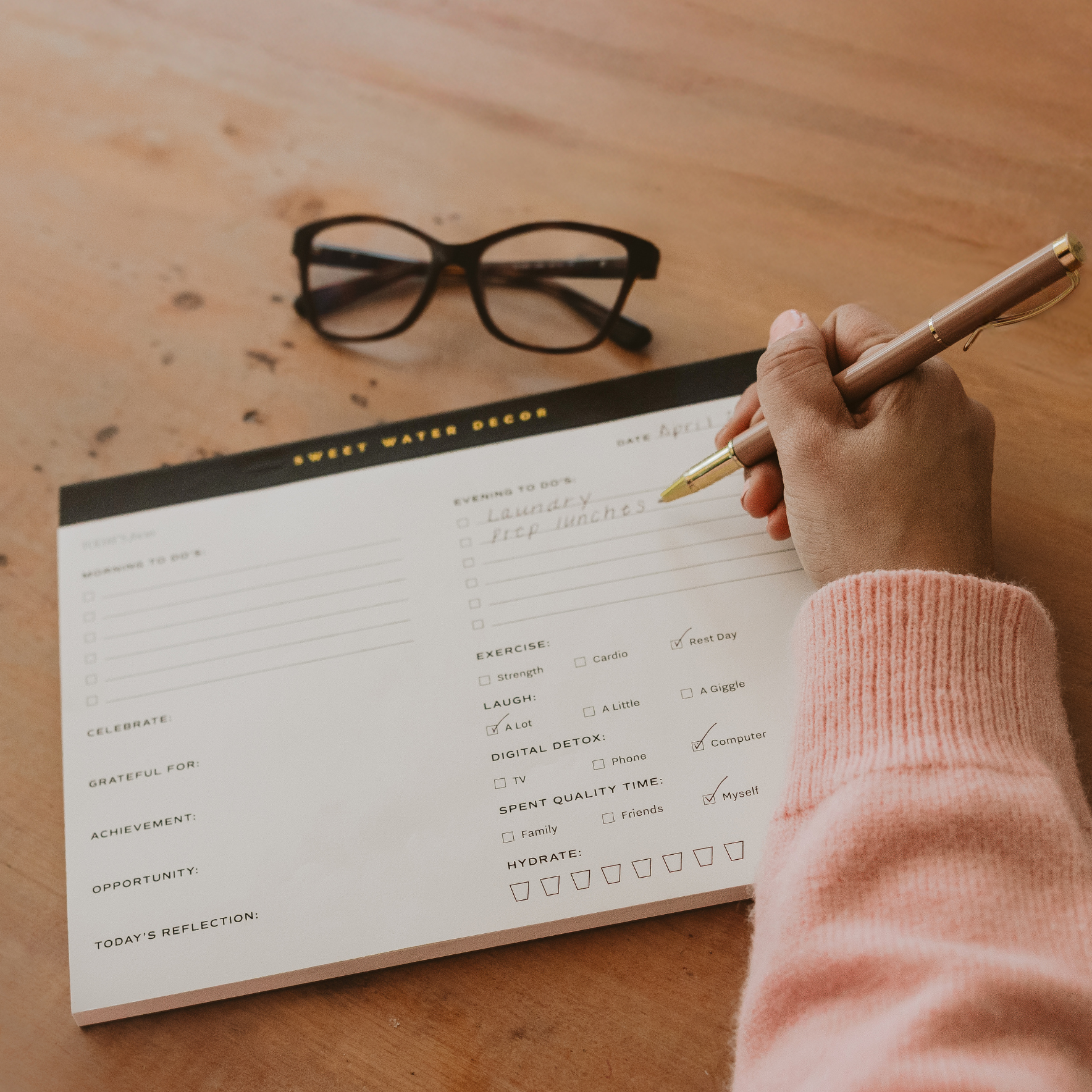 Self Care Notepad - Stationery and Gifts