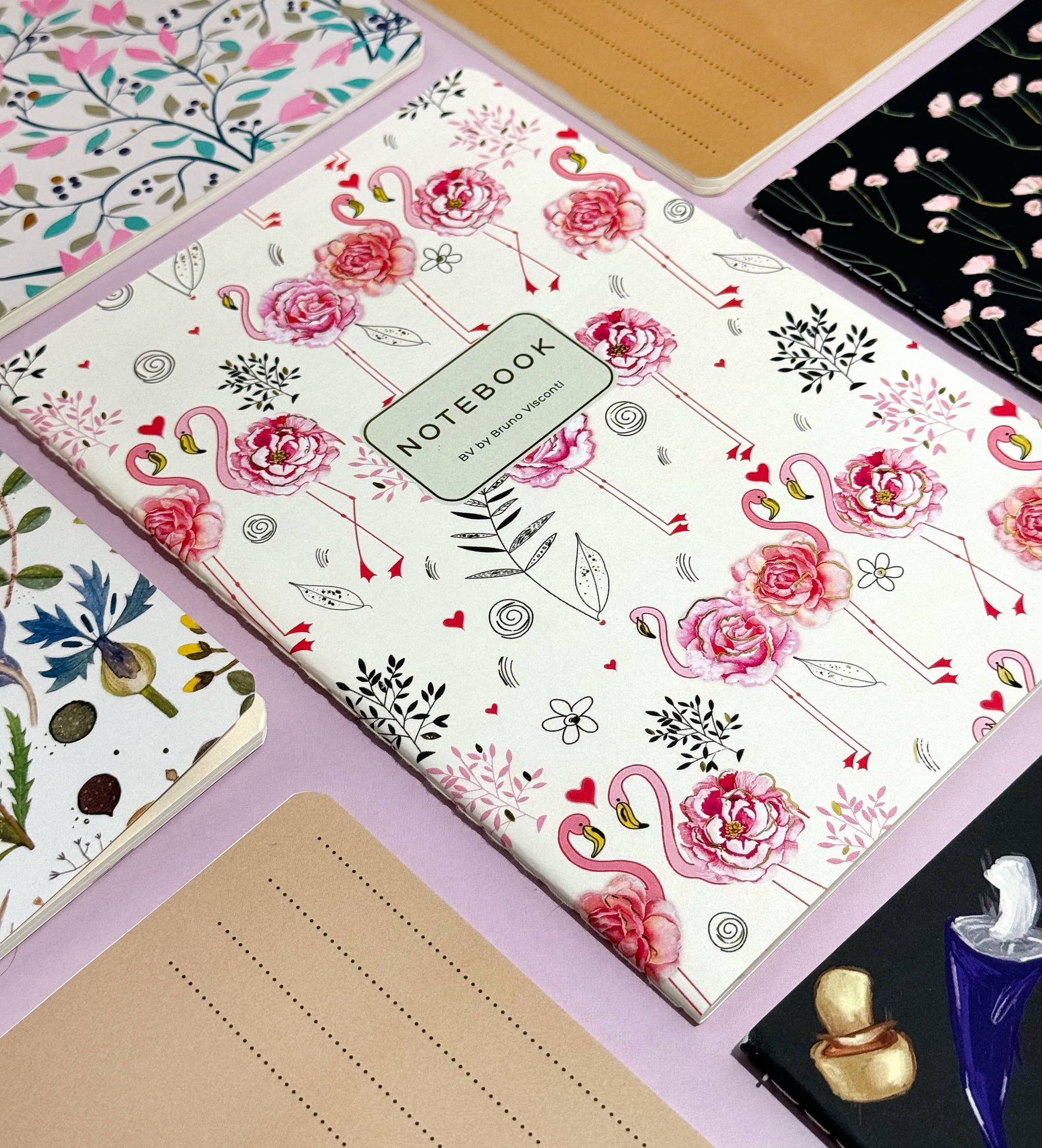 Flamingo  Notebook a5