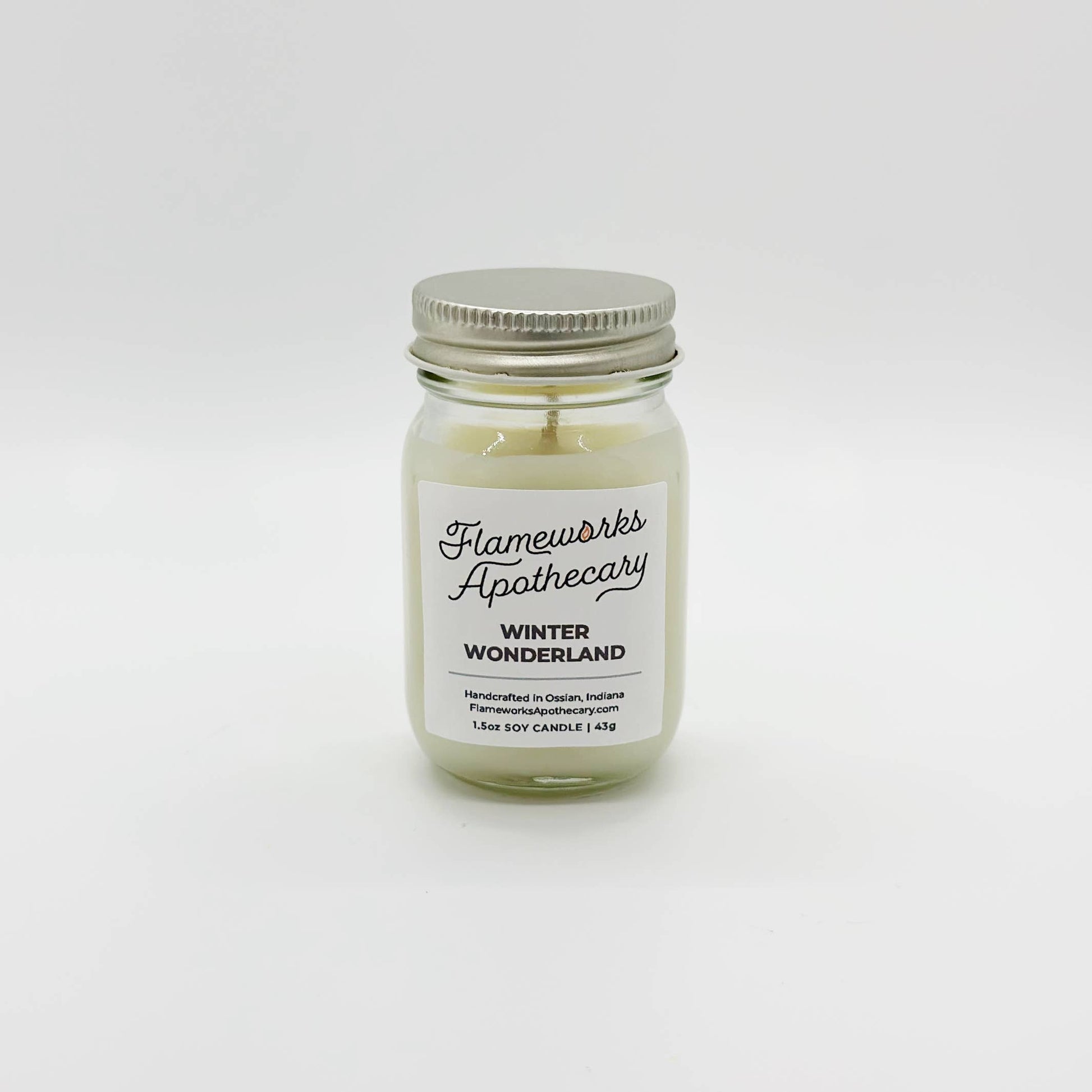 Winter Wonderland 1.5 oz Mini Mason Jar Candle