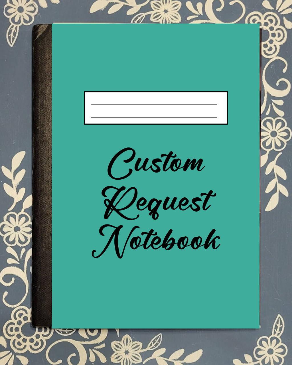 Cute Squirrel, Custom Covered Notebook 3.25x4.5