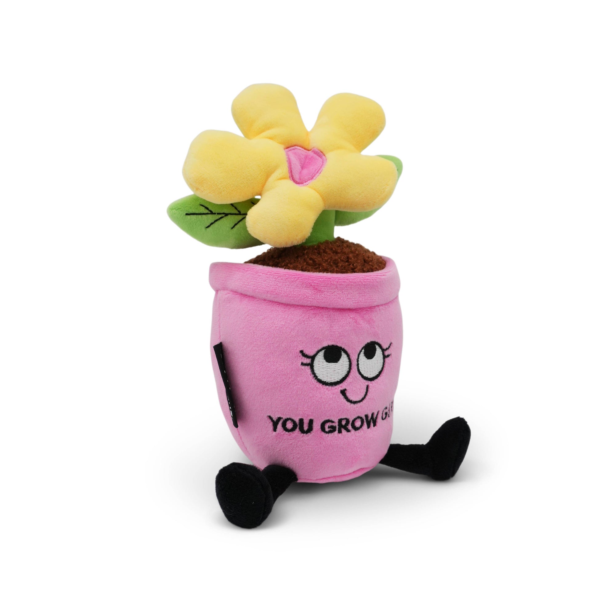 “You Grow Girl” Flower Plush