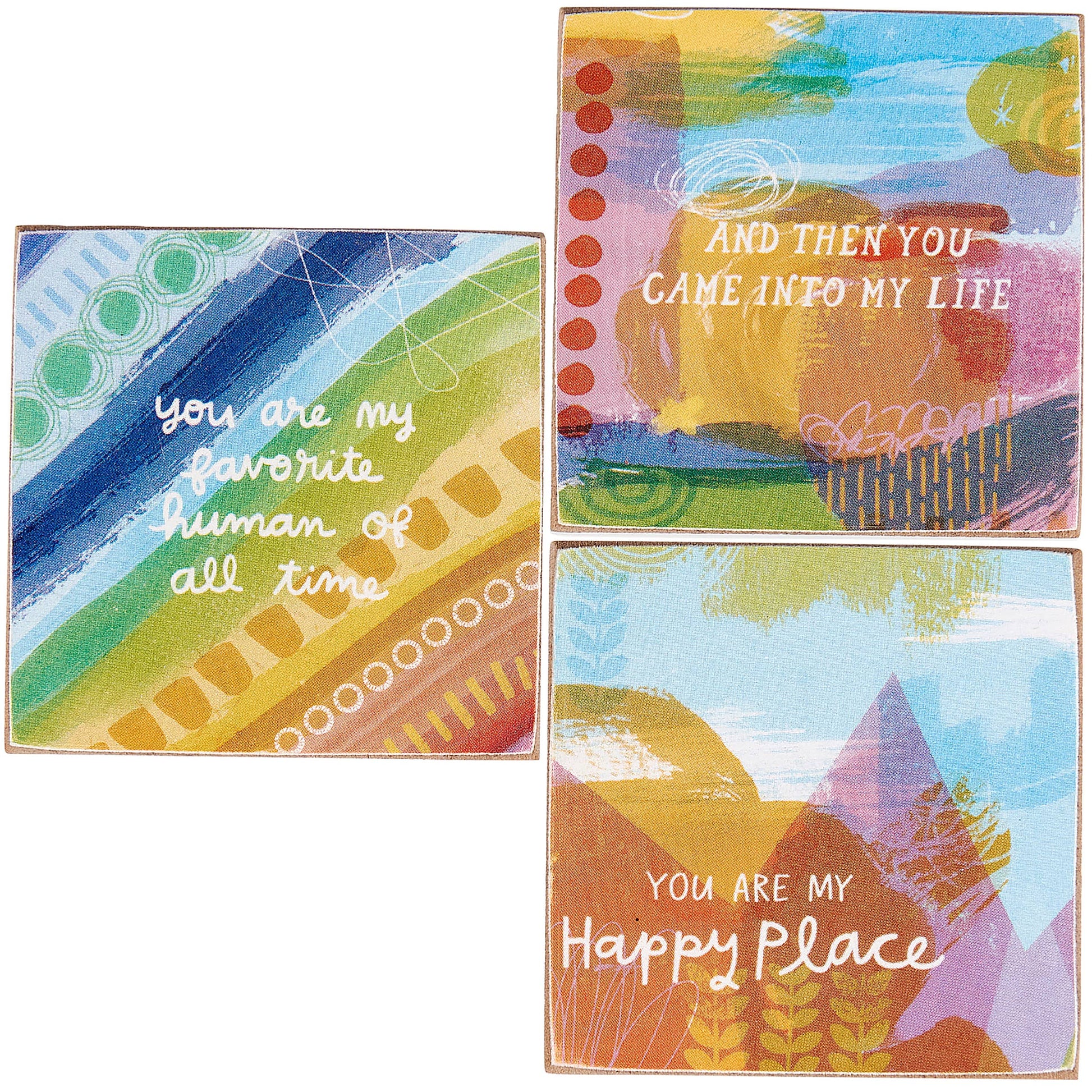 Happy Place Magnet Set