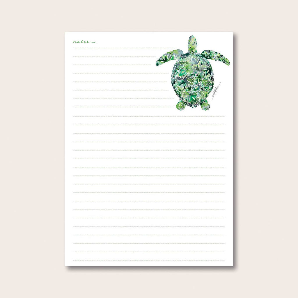 Sea Turtle Desk Notepad