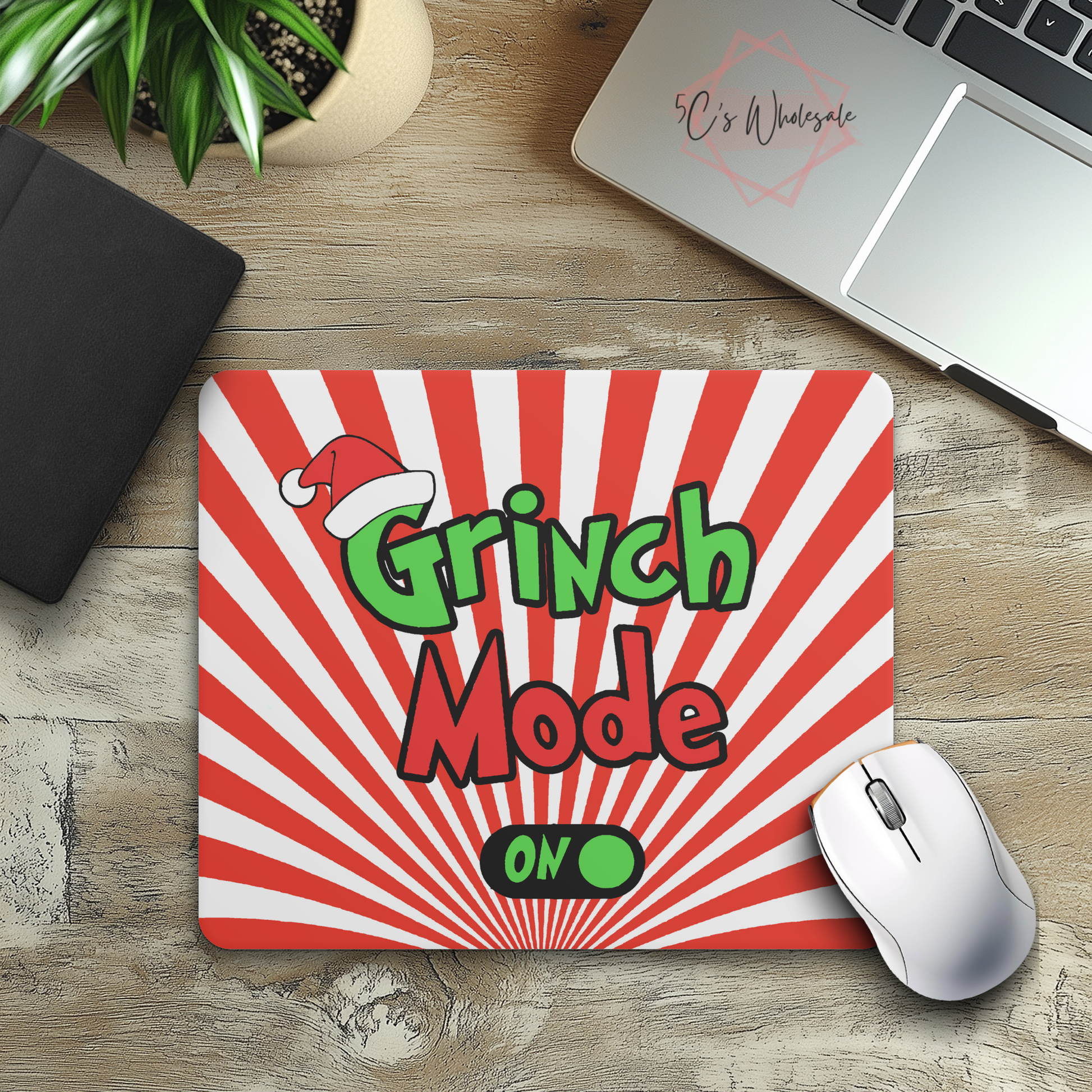 Grinch Mode Mouse Pad
