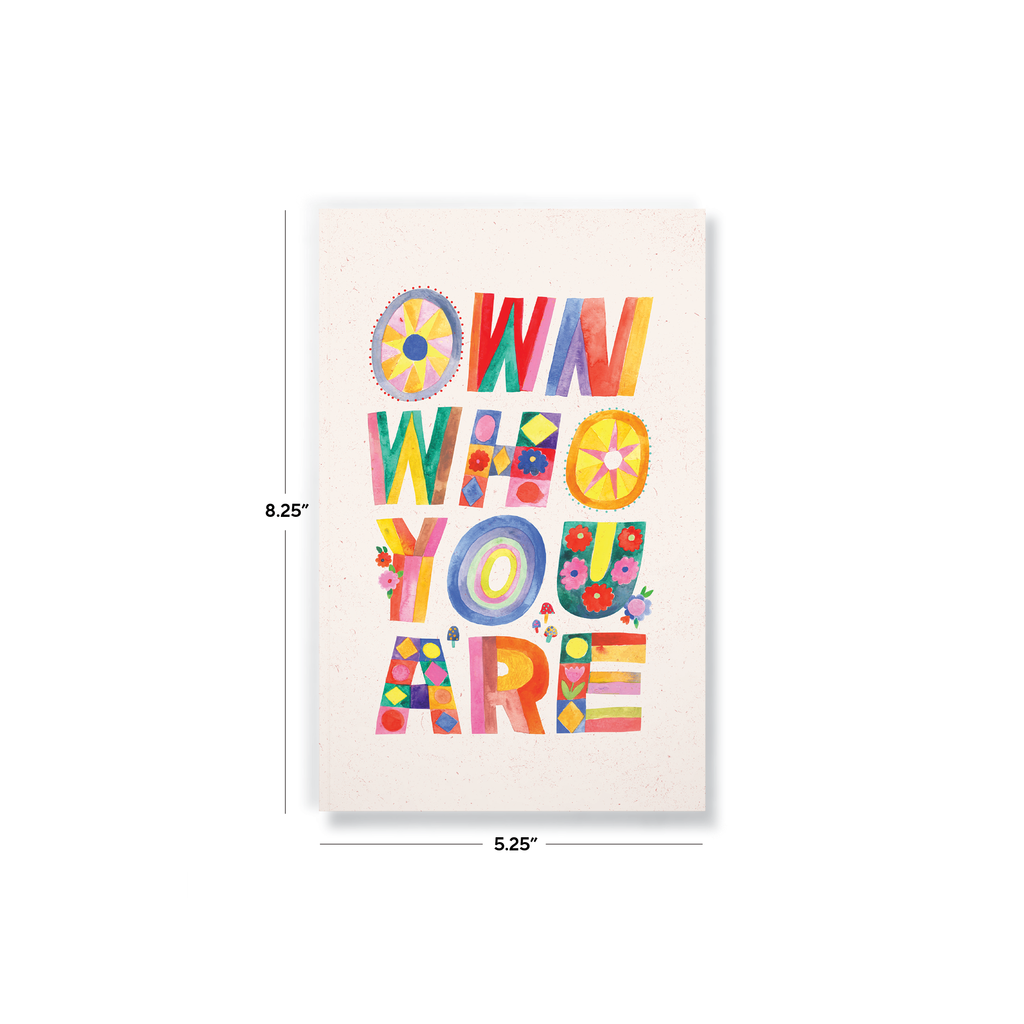 Own Who You Are Classic Layflat Notebook