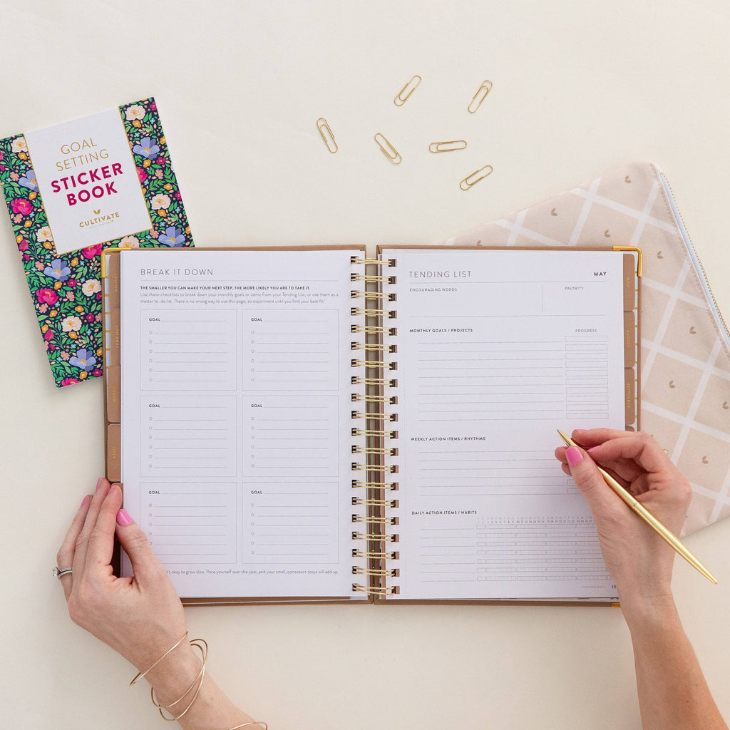 2026 One-Year PowerSheets® Goal Planner | Leaf