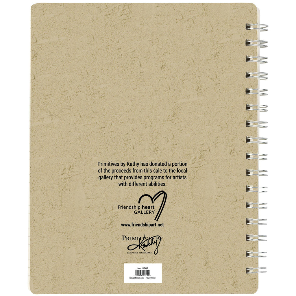 Reed Field Spiral Notebook