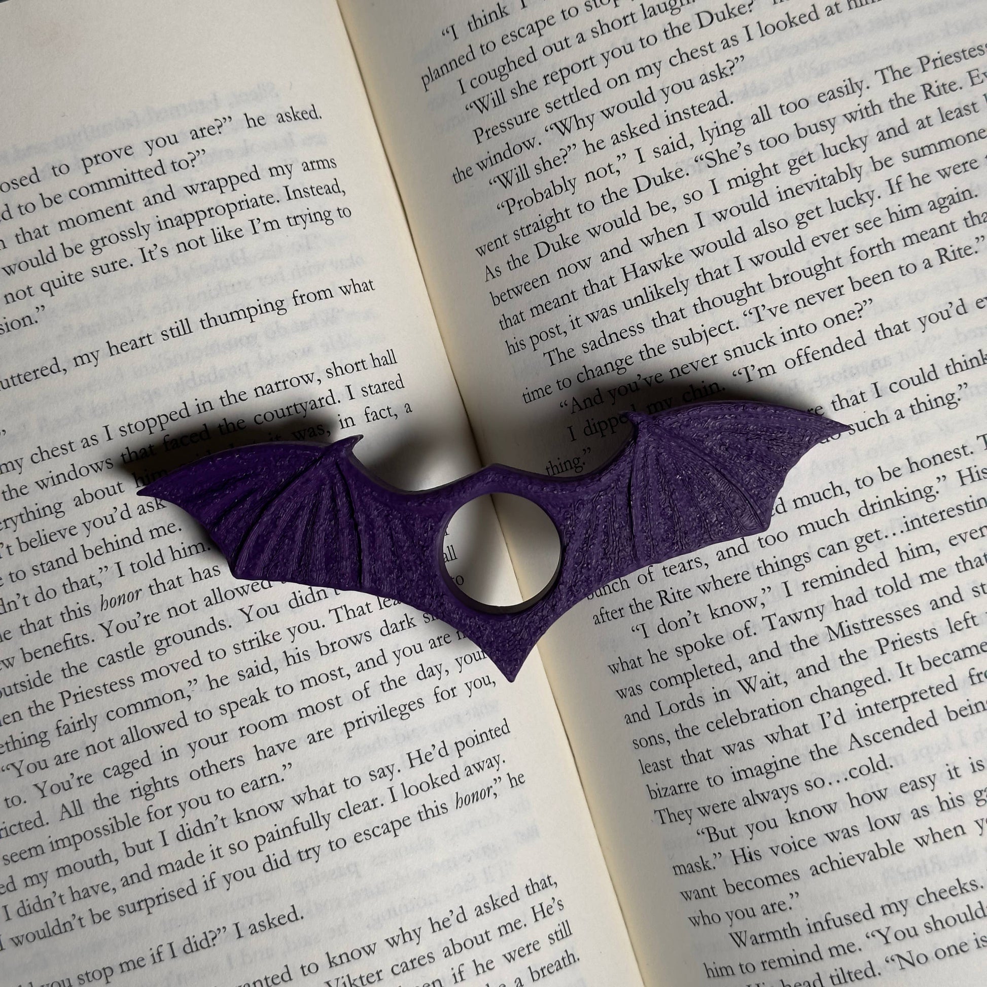 Bat Wing Thumb Page Holder | Accessory for Book Lovers