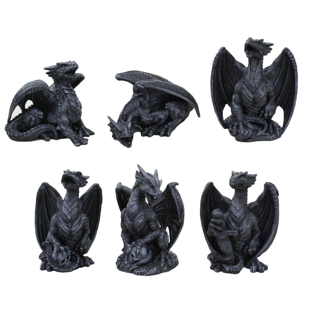 6PC Mini Dragon Set