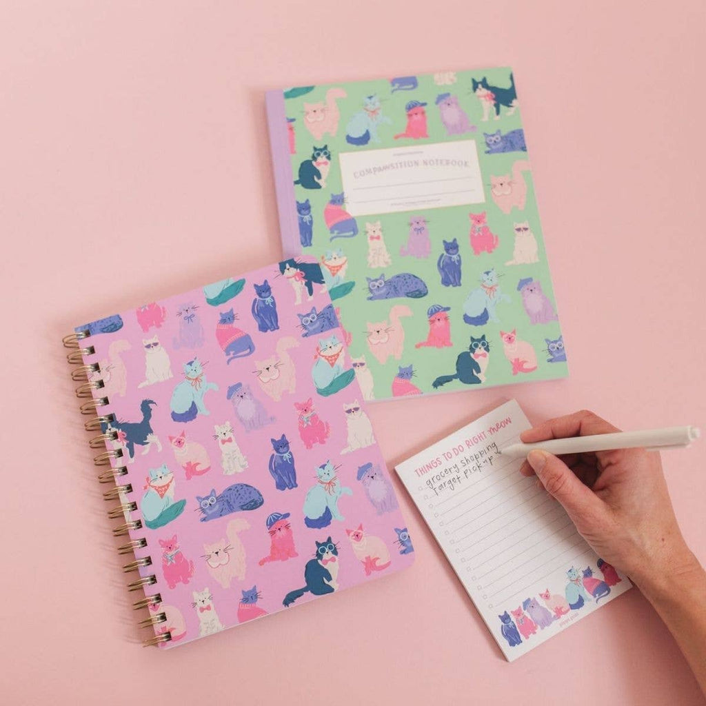Things To Do Right Meow Cool Cats 4x6 To Do Notepad